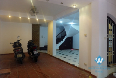 Large house with lake view outdoor balcony for rent in Tay Ho